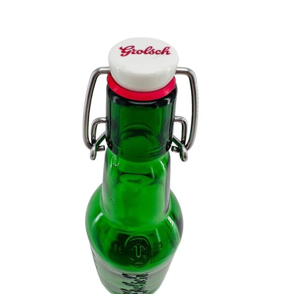 Grolsch Swing Top Beer Bottle Green Glass 16 oz Home Brew - Picture 2 of 9
